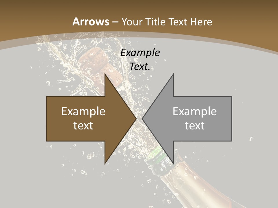 Drink Champaign Alcoholic PowerPoint Template