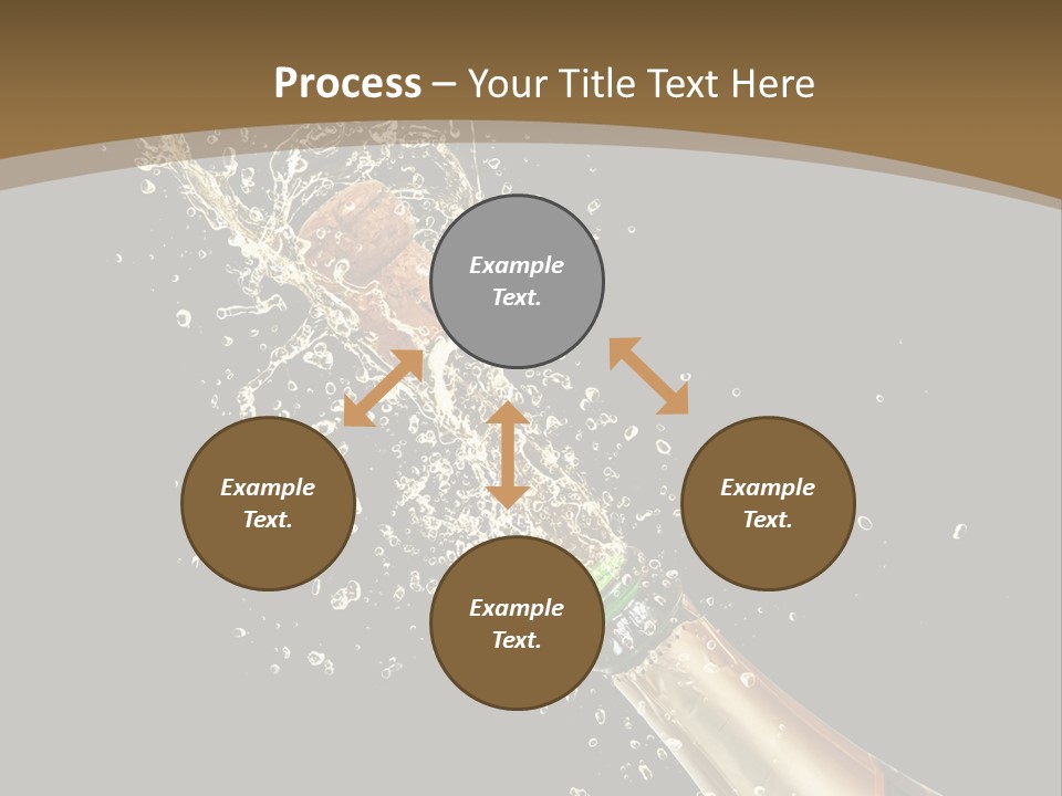 Drink Champaign Alcoholic PowerPoint Template