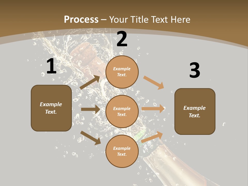 Drink Champaign Alcoholic PowerPoint Template
