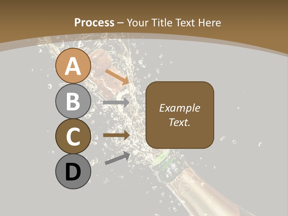 Drink Champaign Alcoholic PowerPoint Template