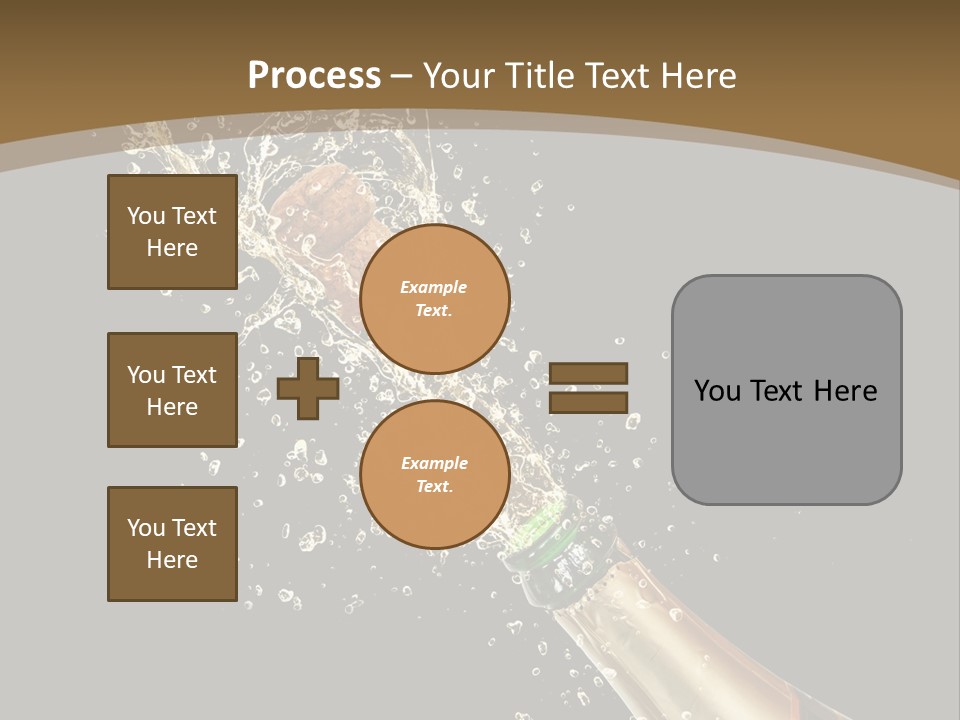 Drink Champaign Alcoholic PowerPoint Template