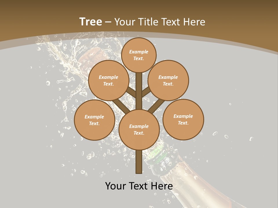 Drink Champaign Alcoholic PowerPoint Template