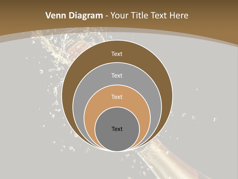 Drink Champaign Alcoholic PowerPoint Template