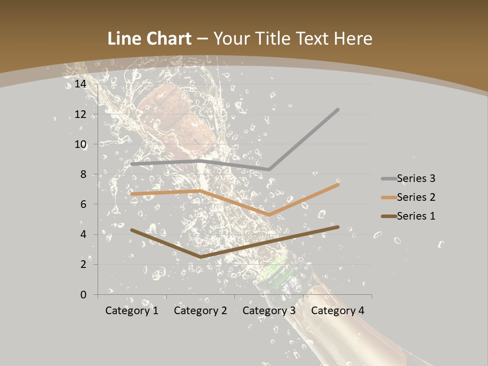 Drink Champaign Alcoholic PowerPoint Template