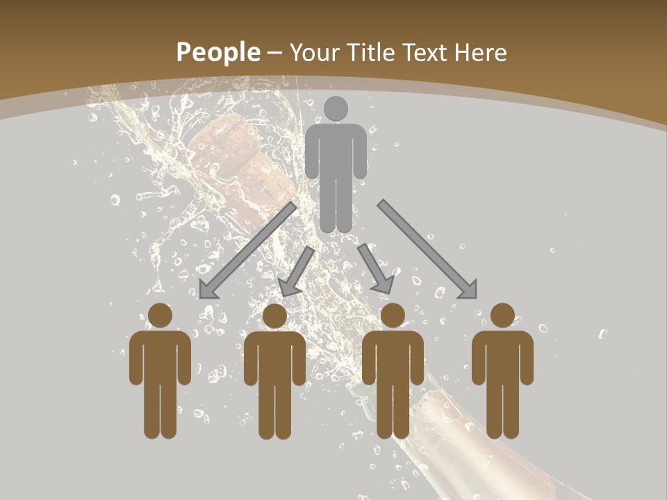 Drink Champaign Alcoholic PowerPoint Template