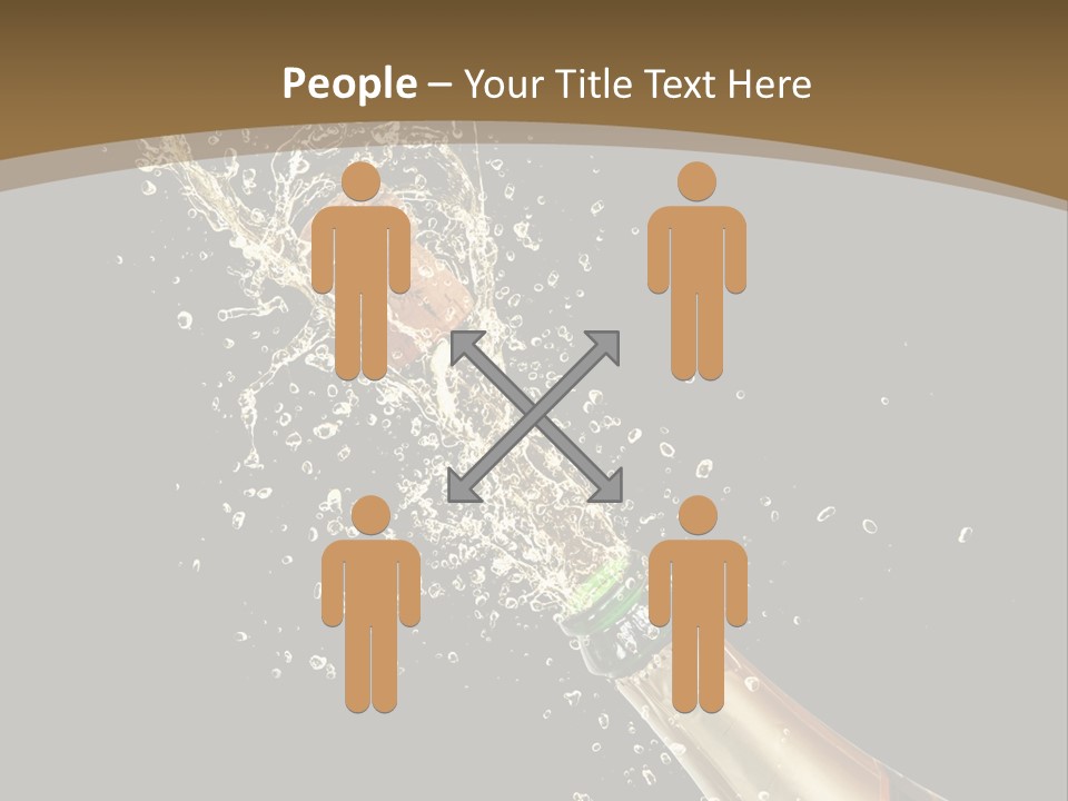 Drink Champaign Alcoholic PowerPoint Template