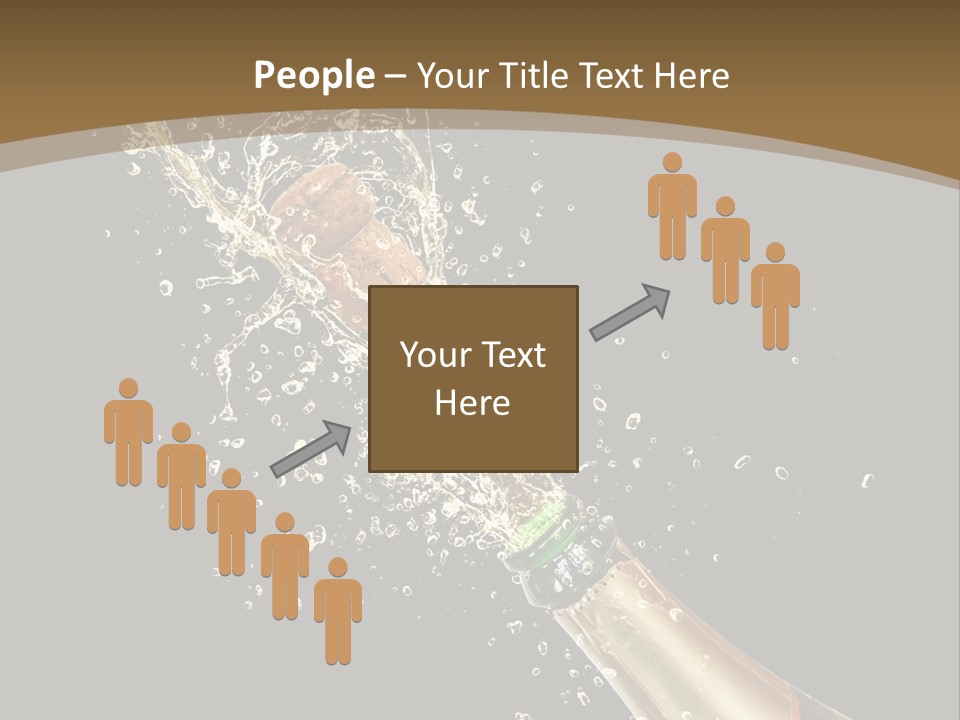 Drink Champaign Alcoholic PowerPoint Template