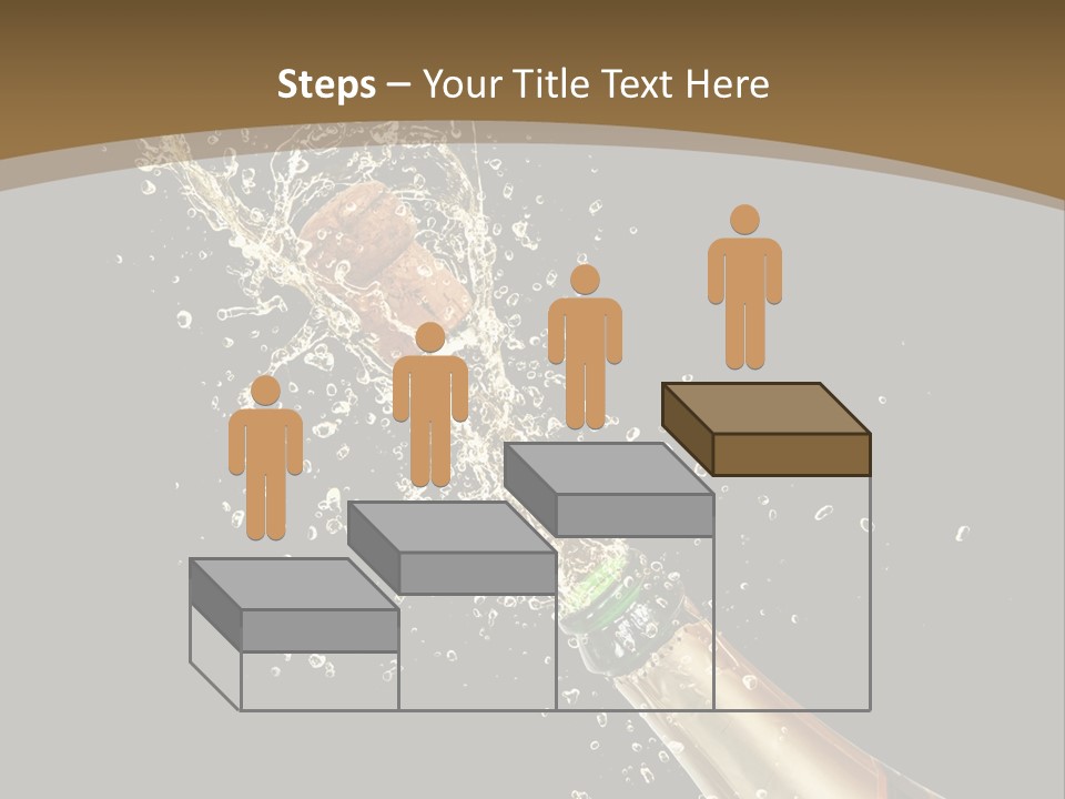 Drink Champaign Alcoholic PowerPoint Template