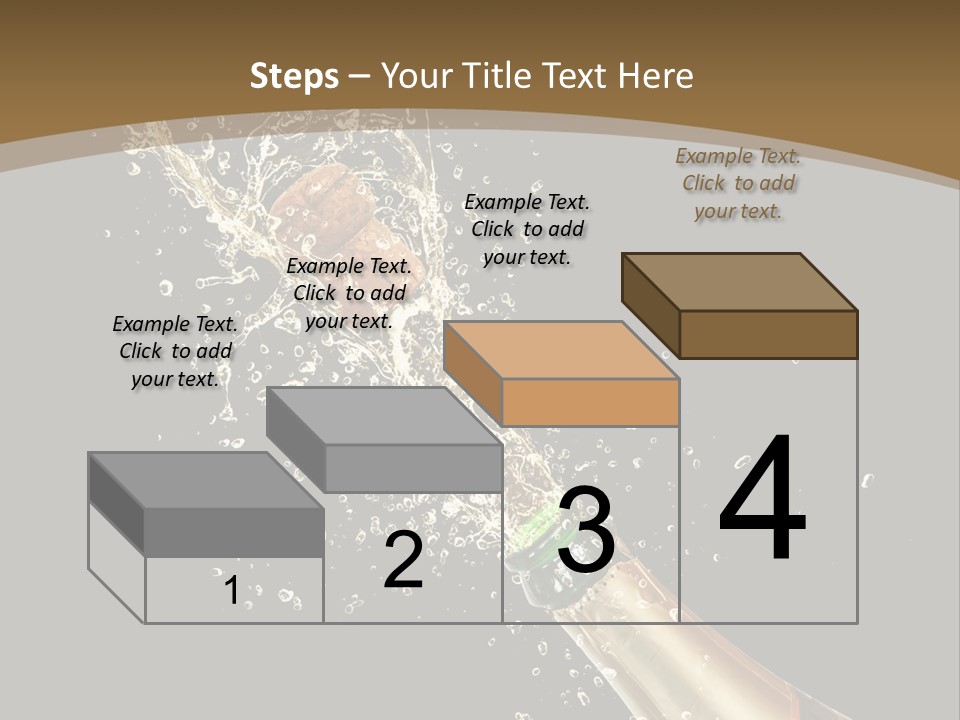 Drink Champaign Alcoholic PowerPoint Template