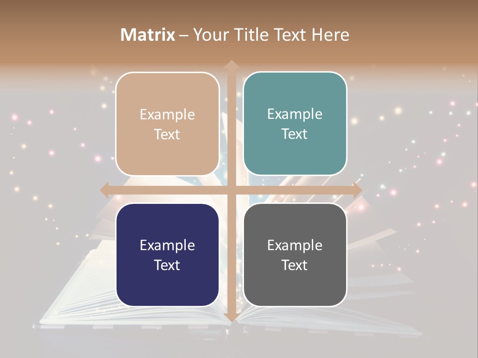 Surreal Turn Author PowerPoint Template