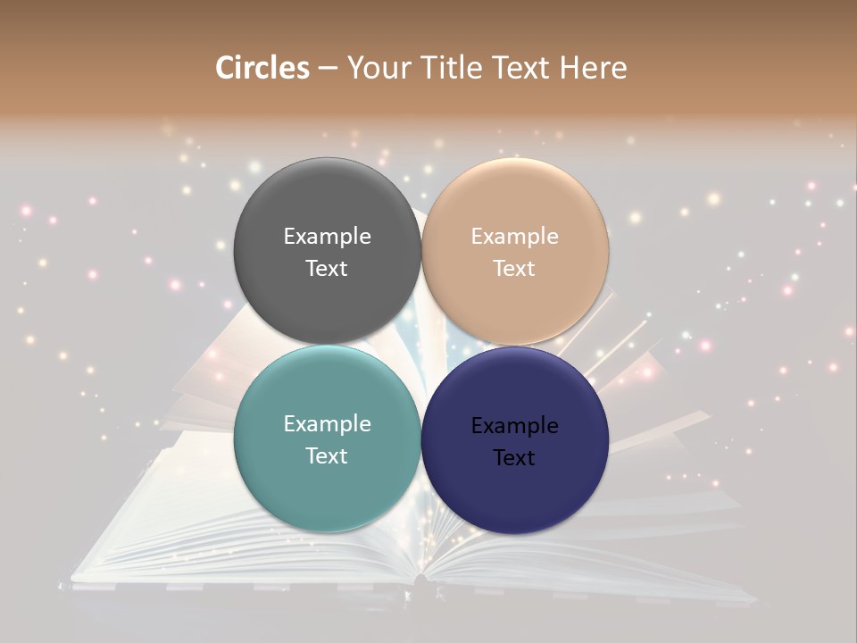 Surreal Turn Author PowerPoint Template