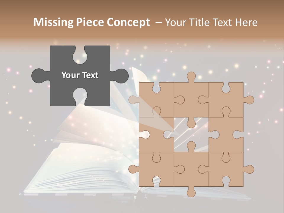 Surreal Turn Author PowerPoint Template