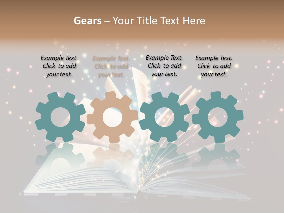 Surreal Turn Author PowerPoint Template