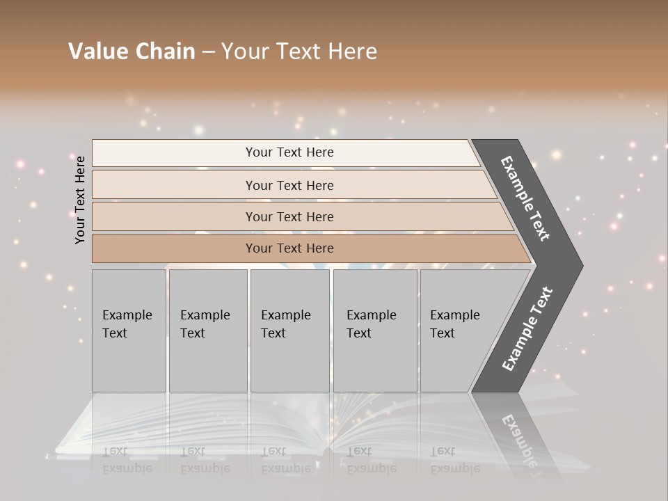 Surreal Turn Author PowerPoint Template