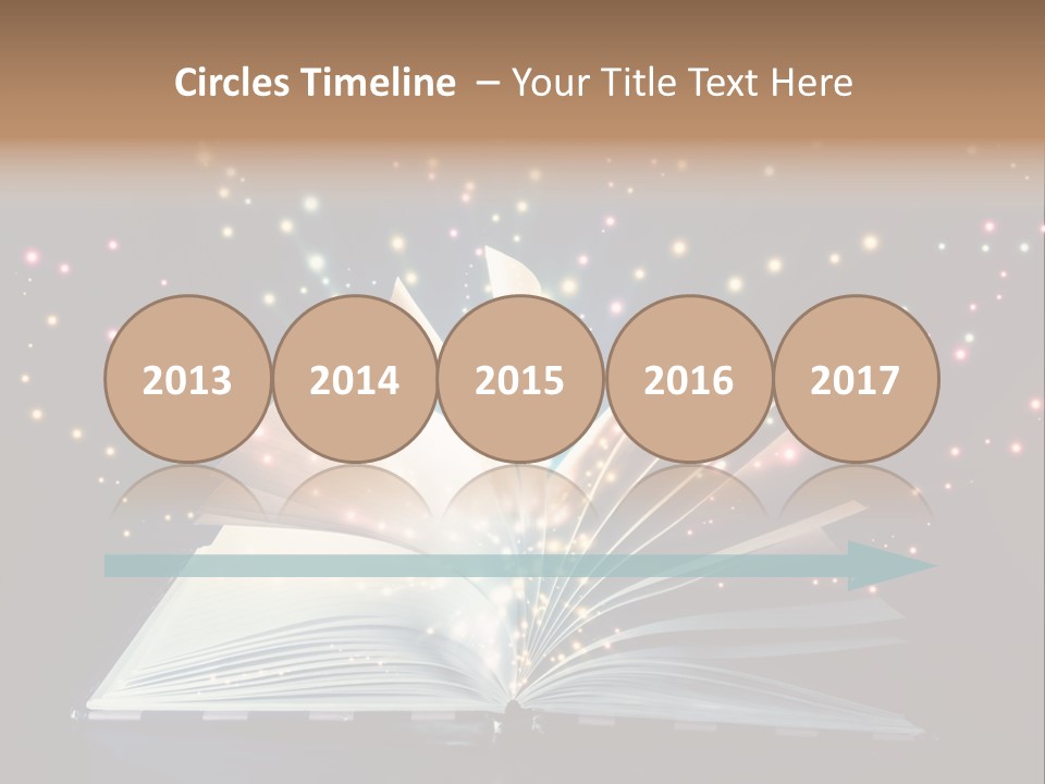 Surreal Turn Author PowerPoint Template