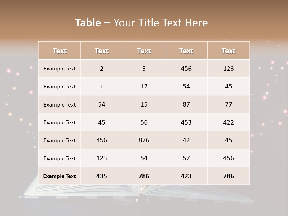 Surreal Turn Author PowerPoint Template
