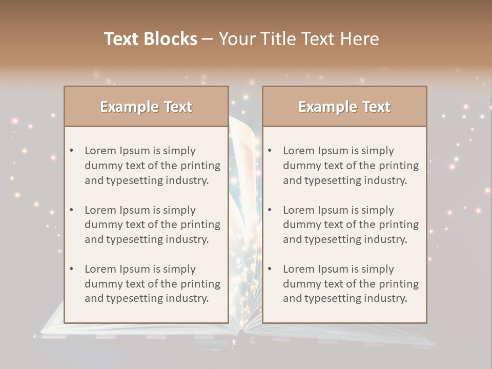 Surreal Turn Author PowerPoint Template