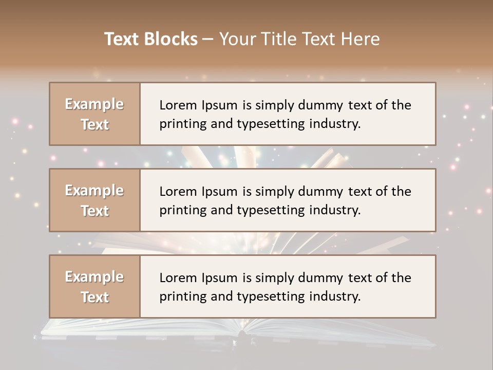 Surreal Turn Author PowerPoint Template