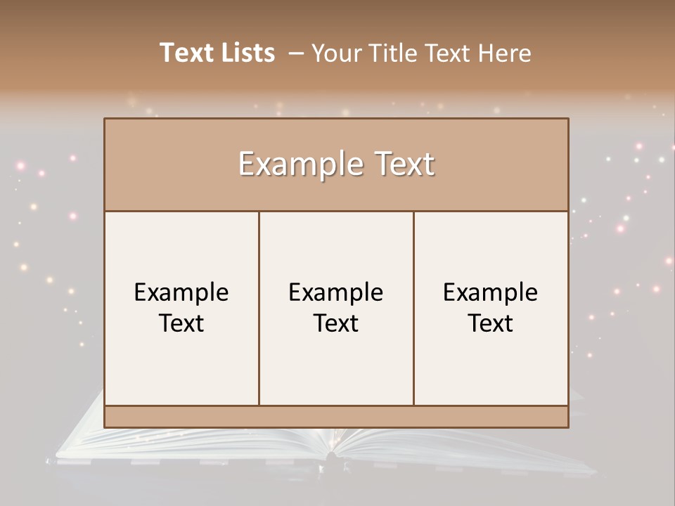 Surreal Turn Author PowerPoint Template
