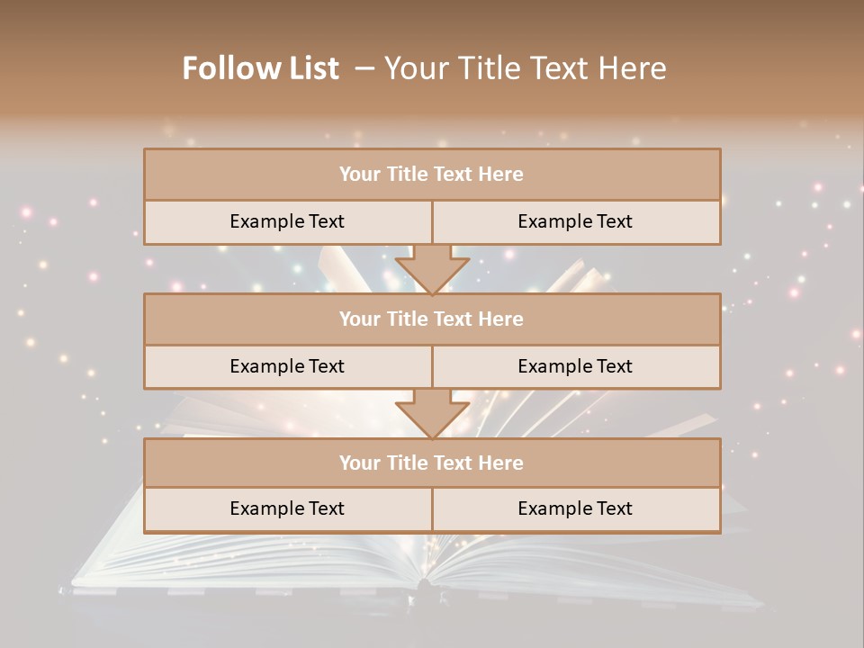 Surreal Turn Author PowerPoint Template