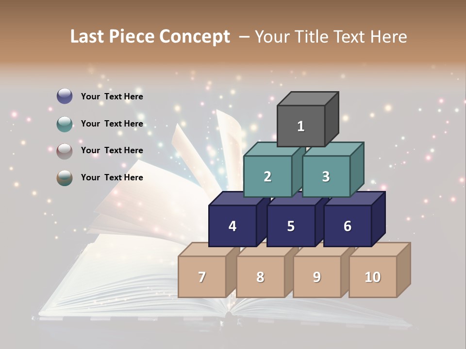 Surreal Turn Author PowerPoint Template