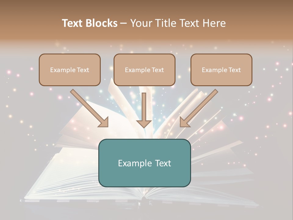 Surreal Turn Author PowerPoint Template