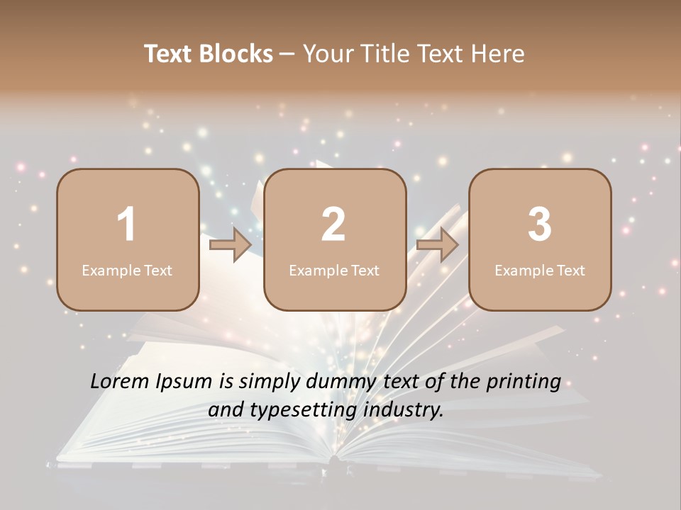 Surreal Turn Author PowerPoint Template