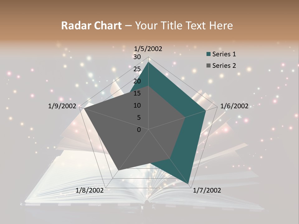 Surreal Turn Author PowerPoint Template