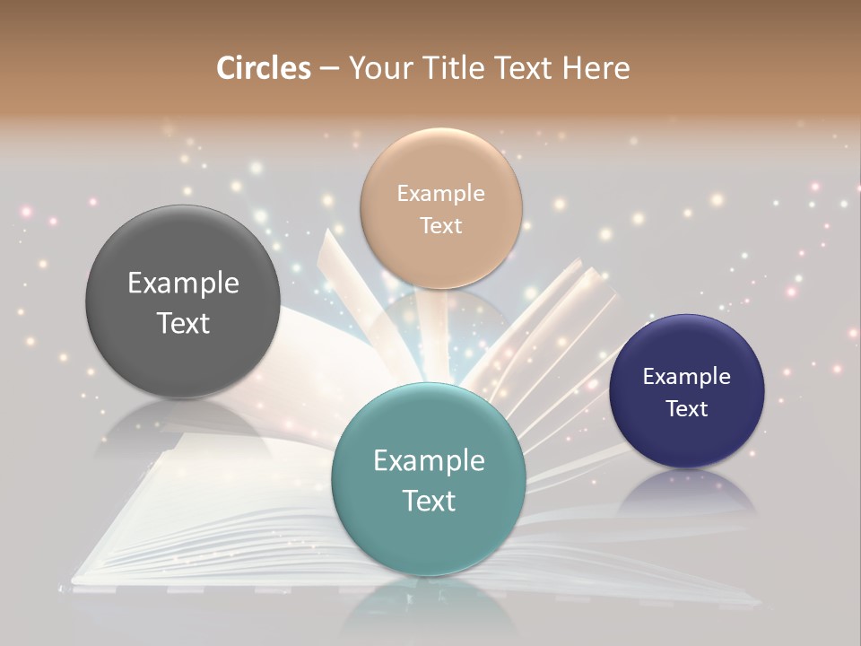 Surreal Turn Author PowerPoint Template