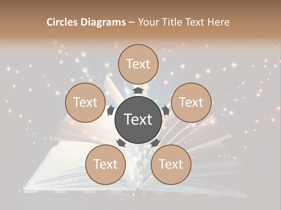 Surreal Turn Author PowerPoint Template