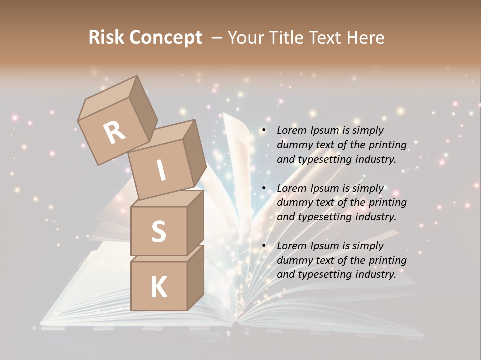 Surreal Turn Author PowerPoint Template