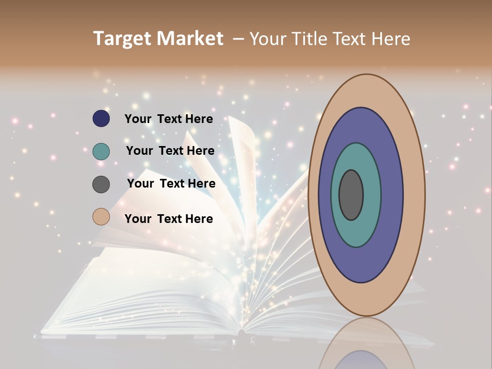 Surreal Turn Author PowerPoint Template