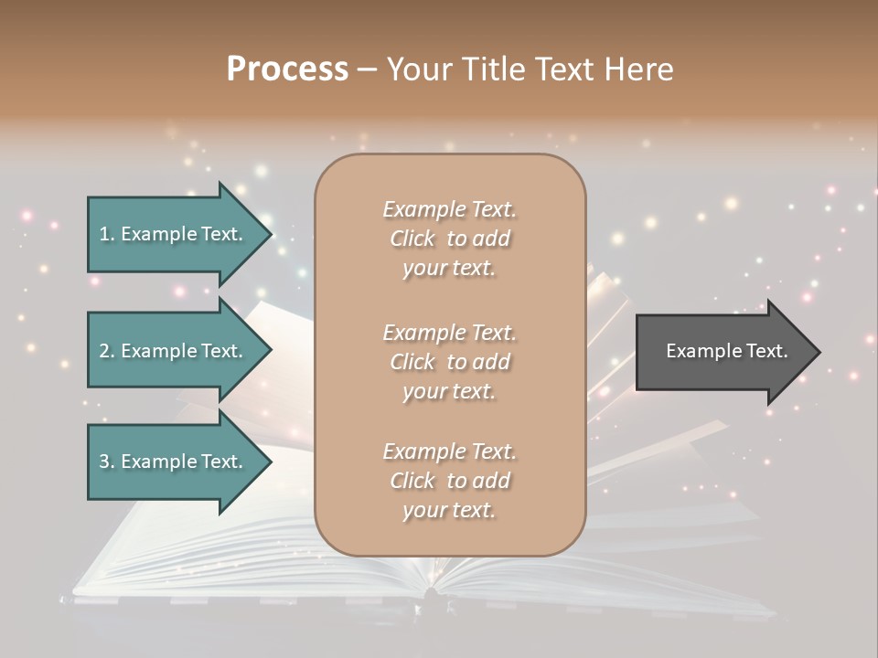 Surreal Turn Author PowerPoint Template