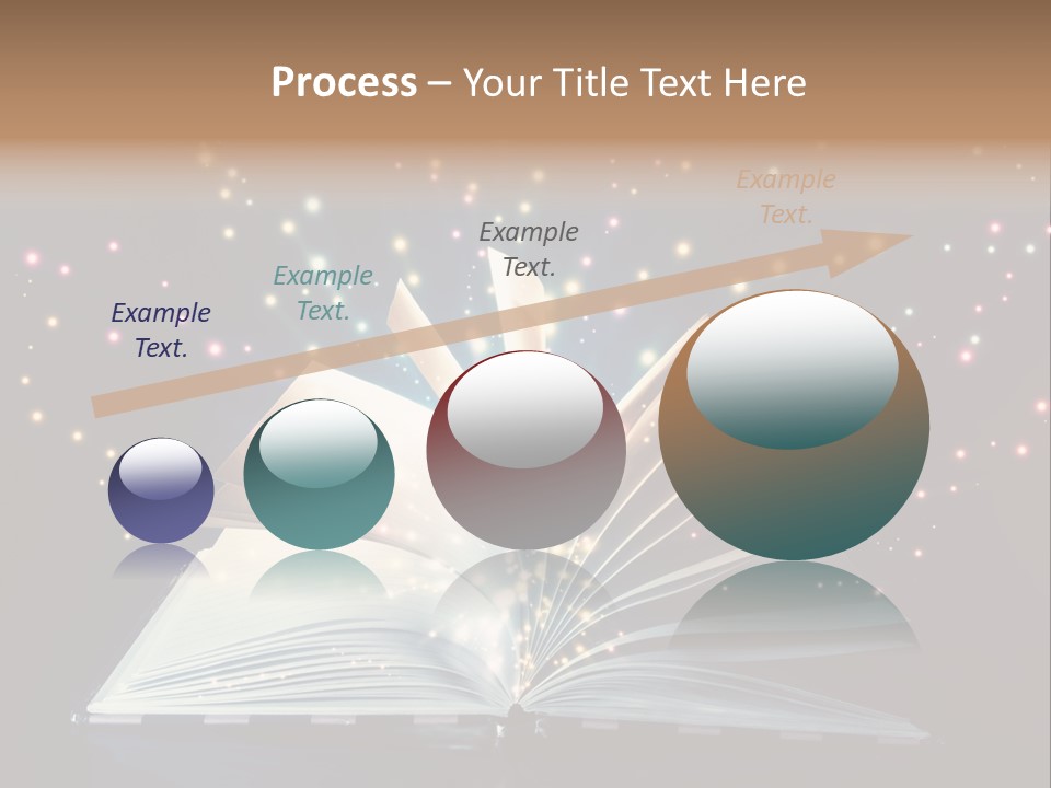 Surreal Turn Author PowerPoint Template