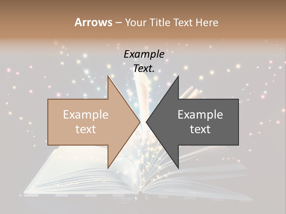 Surreal Turn Author PowerPoint Template