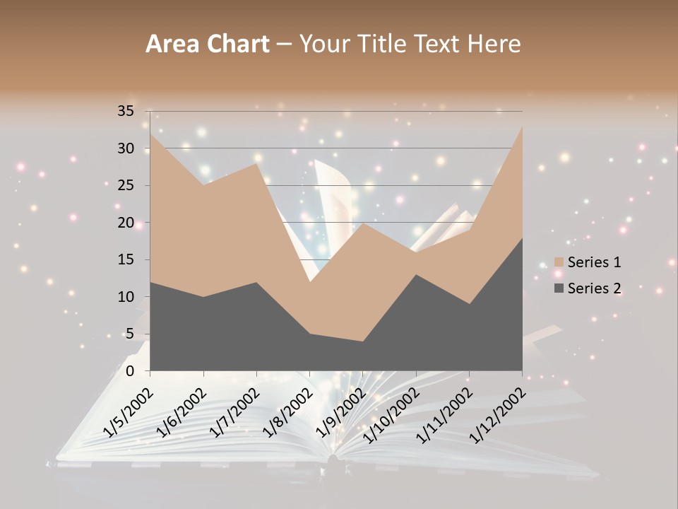 Surreal Turn Author PowerPoint Template