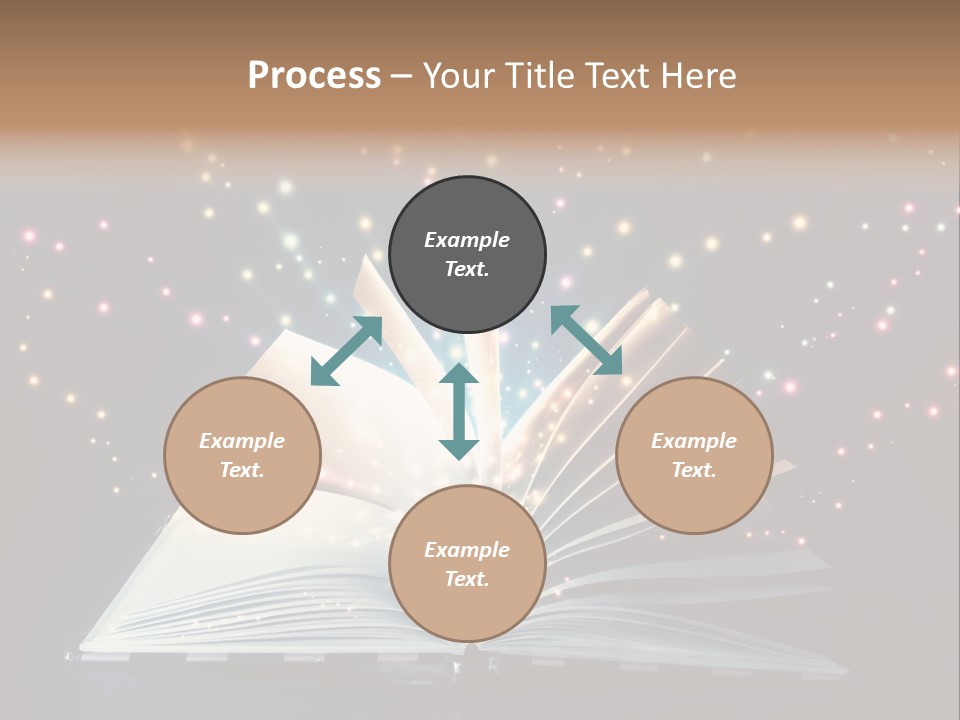 Surreal Turn Author PowerPoint Template