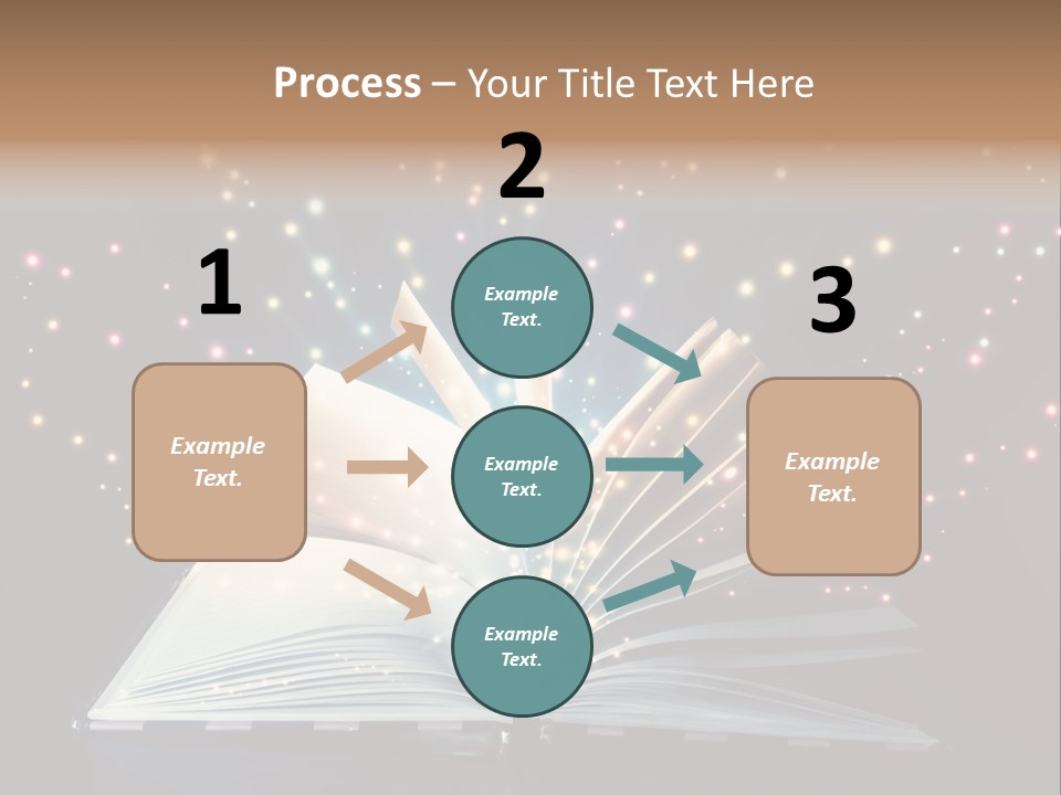 Surreal Turn Author PowerPoint Template