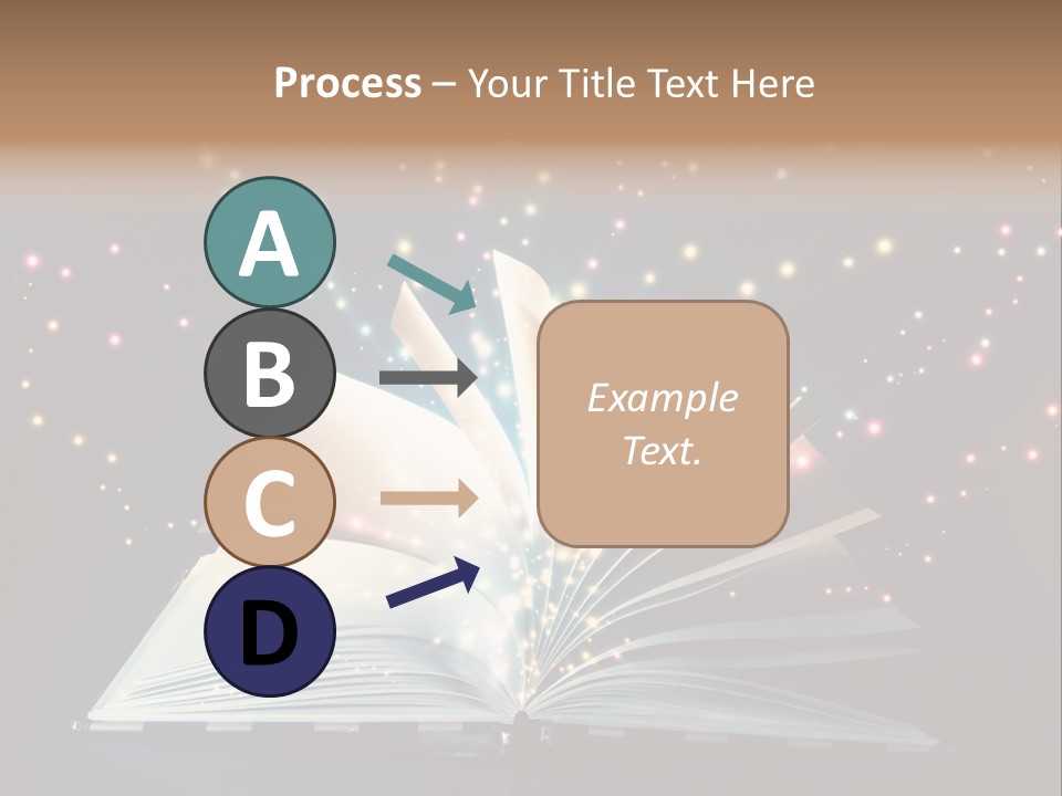 Surreal Turn Author PowerPoint Template