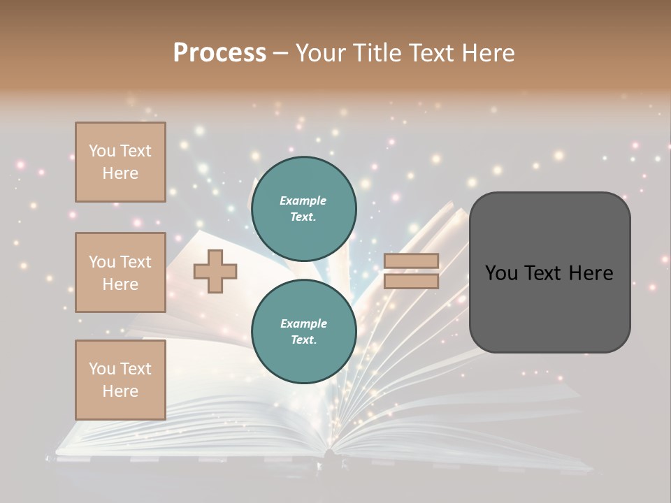 Surreal Turn Author PowerPoint Template
