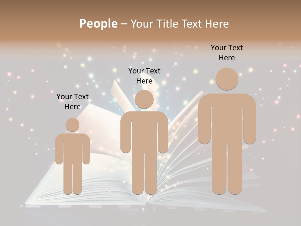 Surreal Turn Author PowerPoint Template