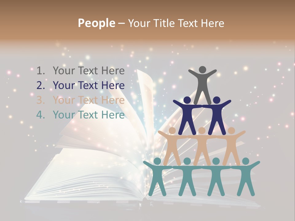 Surreal Turn Author PowerPoint Template