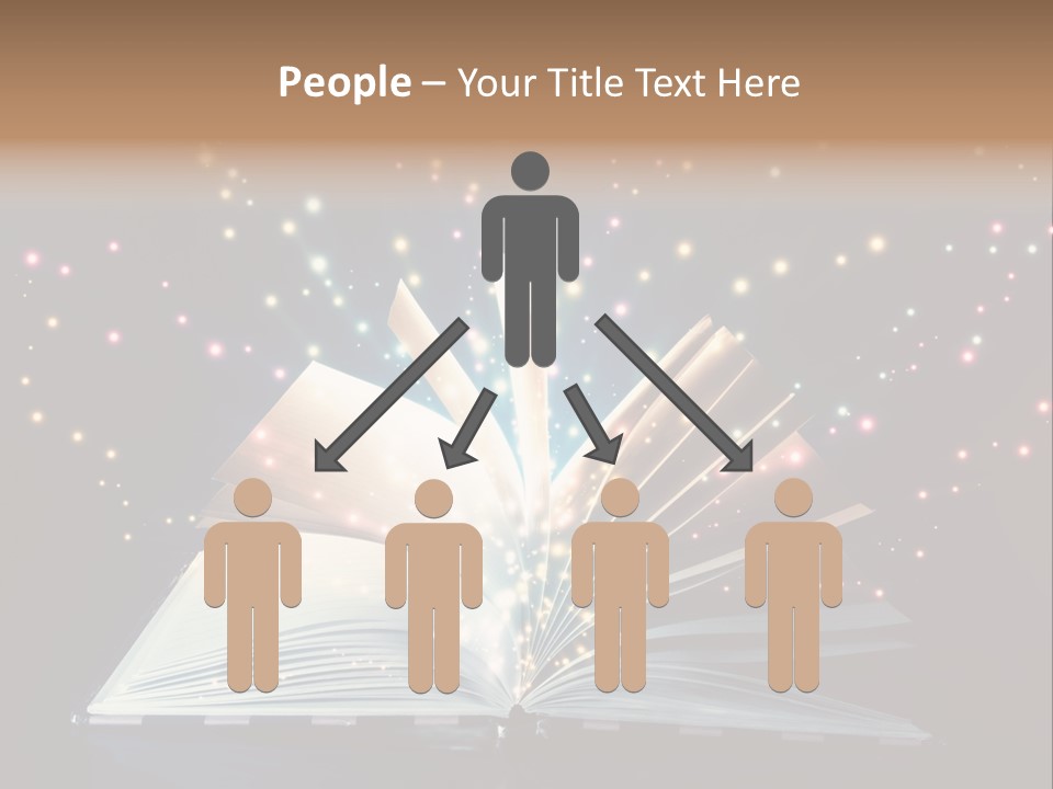 Surreal Turn Author PowerPoint Template