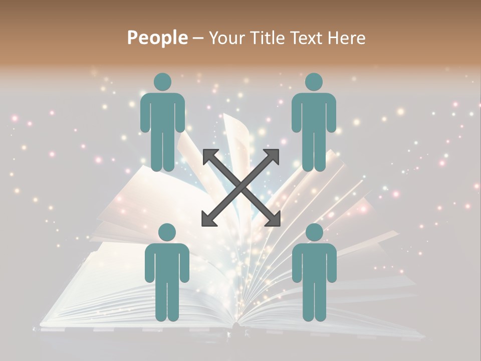 Surreal Turn Author PowerPoint Template