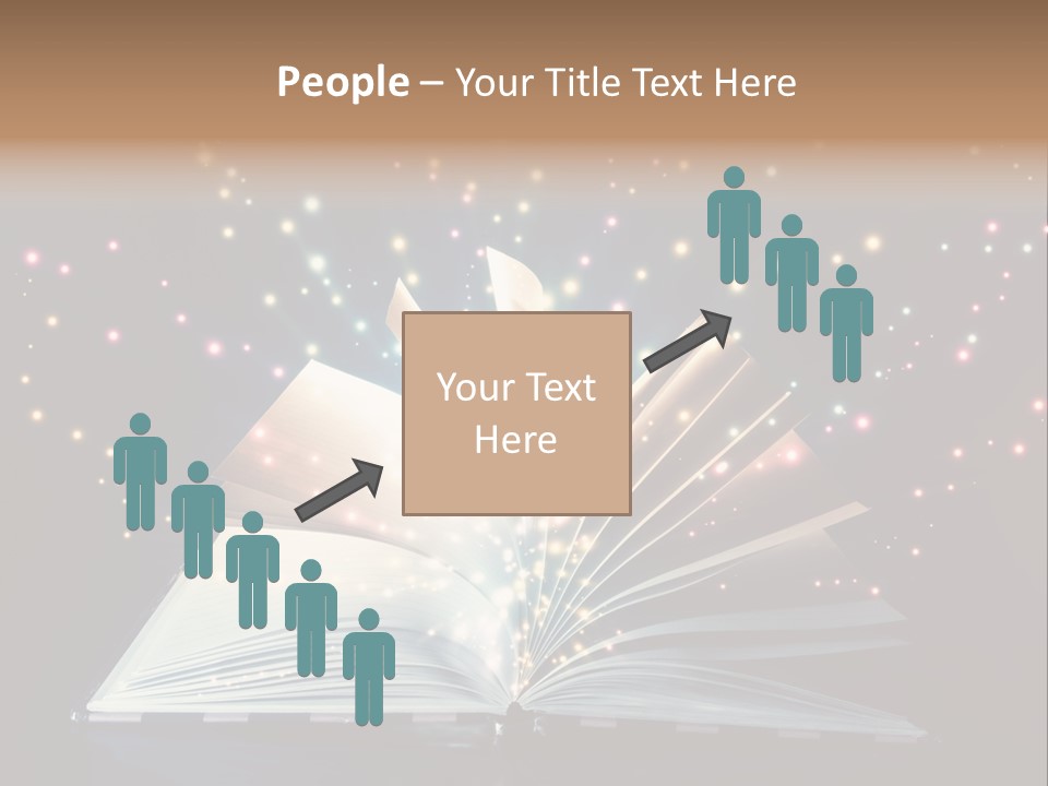 Surreal Turn Author PowerPoint Template