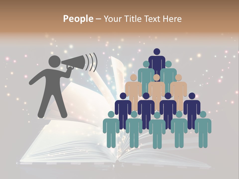 Surreal Turn Author PowerPoint Template