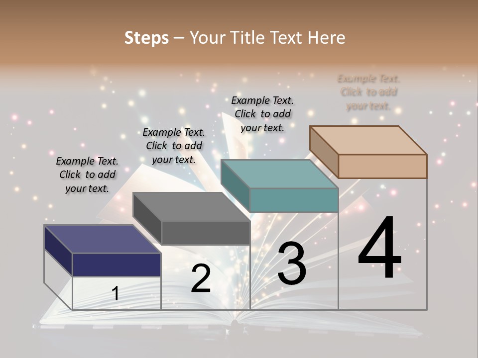Surreal Turn Author PowerPoint Template