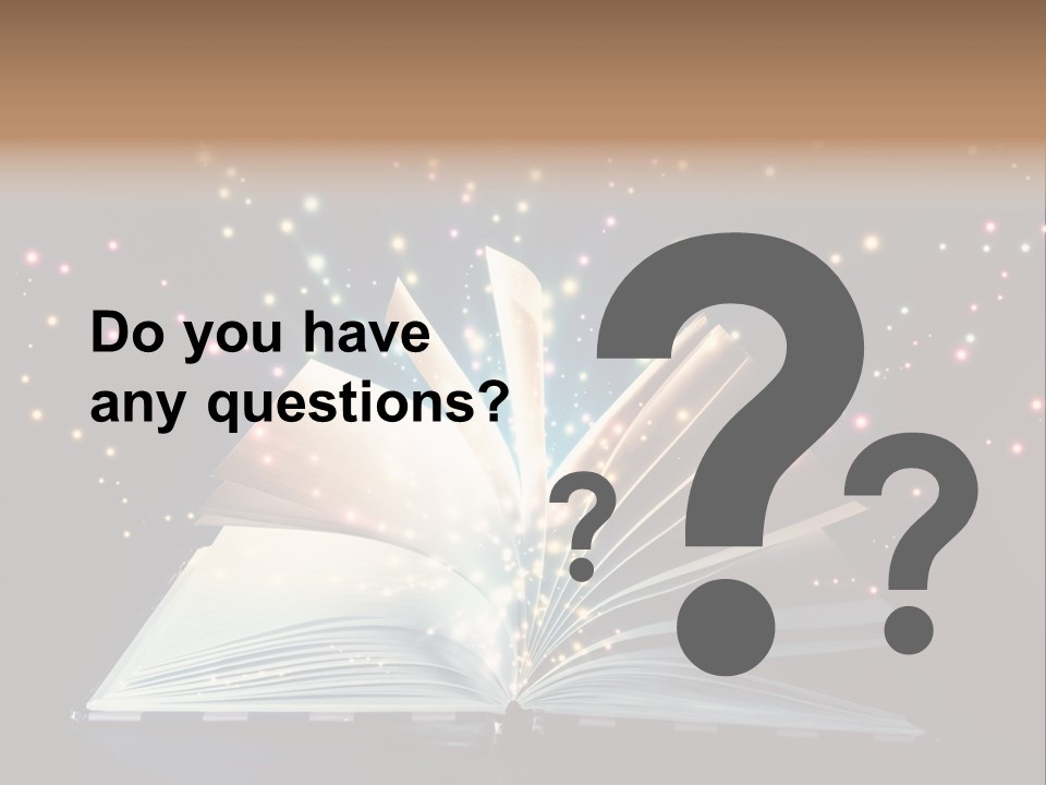 Surreal Turn Author PowerPoint Template