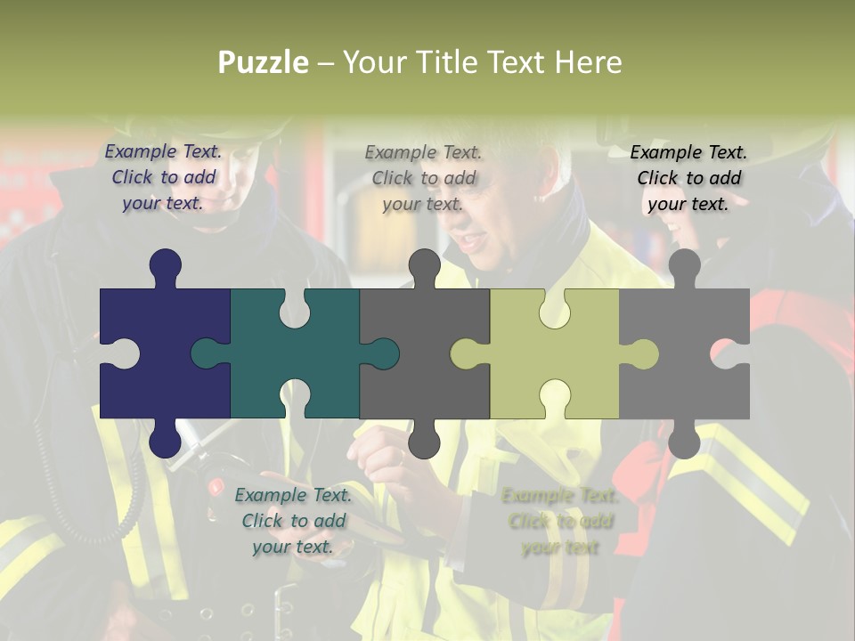 Feuerwehrmann Schutzkleidung Fire Brigade Firefighter Firefighters Firefighter Men PowerPoint Template