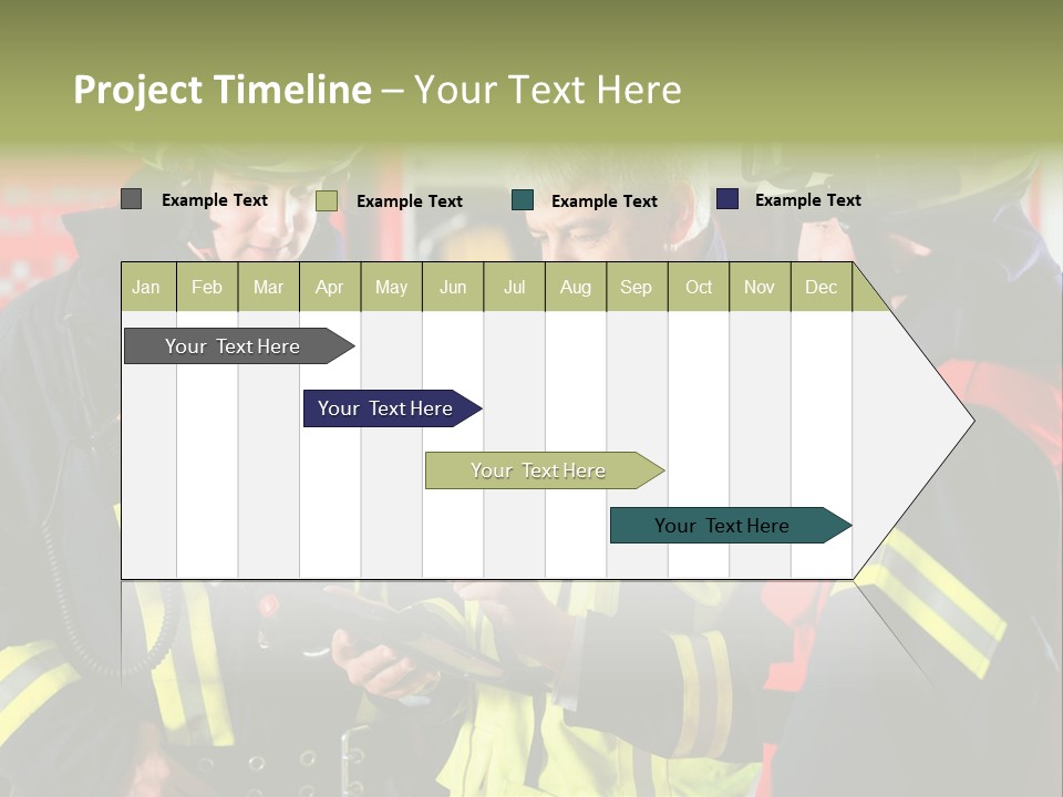 Feuerwehrmann Schutzkleidung Fire Brigade Firefighter Firefighters Firefighter Men PowerPoint Template